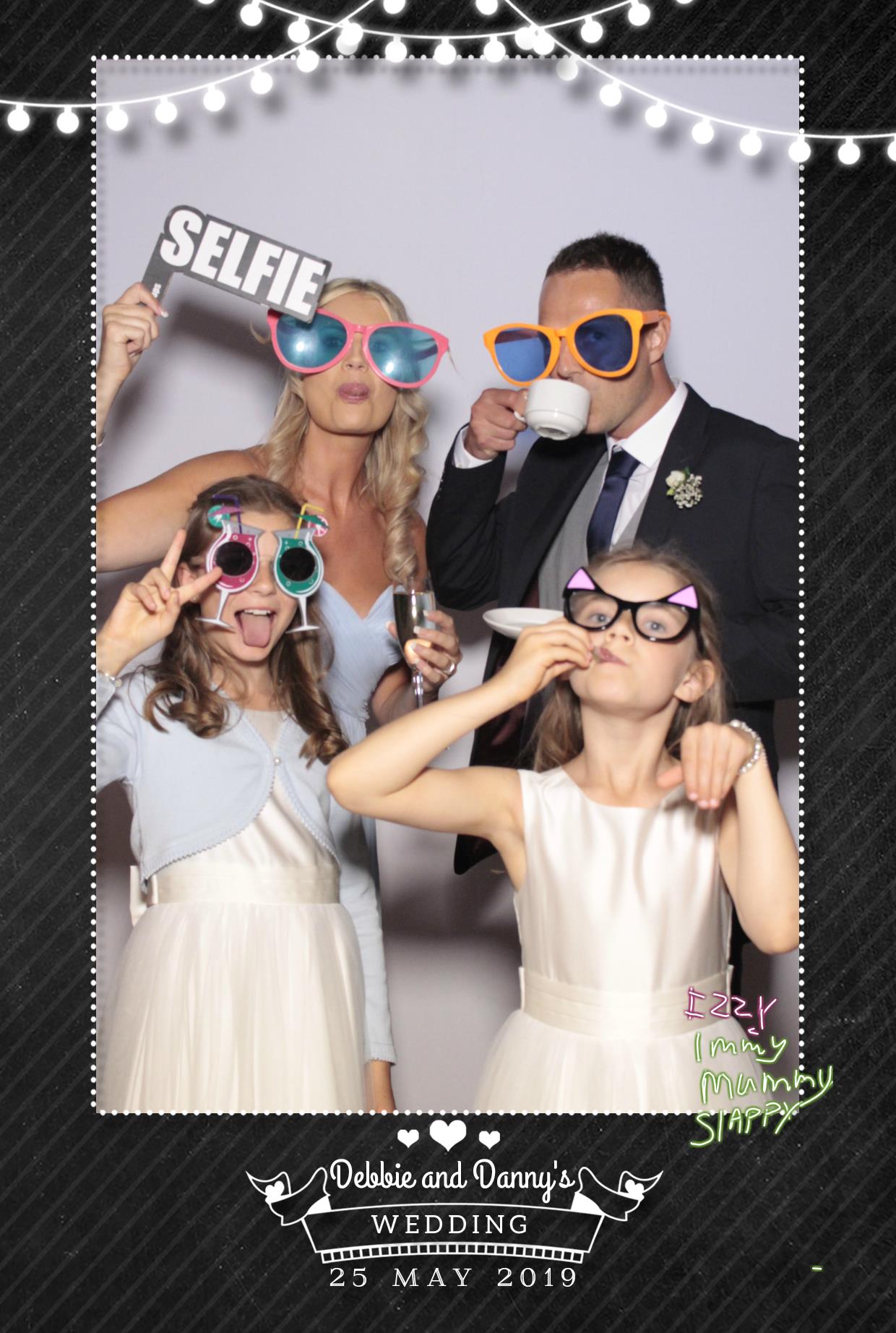 Debbie & Danny's Wedding | View more photos from the event at gallery.myphotoboothexperience.co.uk/u/MyPhotoBoothExperienceLtd/Debbie-Dannys-Wedding